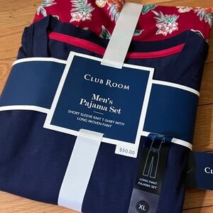 Men’s 2 piece pajama set club room size xl